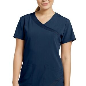 Fit scrub set uniforme navy bleu